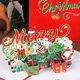 thumbnail image 3 of Tarjetas de Felicitación Pop-Up 3D de Feliz Navidad con sobre, tarjeta postal de bendición familiar de amigo para cumpleaños, Año Nuevo, tarjeta de regalos de navidad, 3 of 4
