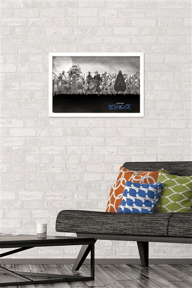 Star Wars: Visions - Group Wall Poster, 14.725" x 22.375", Framed
