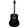 Kona Guitars K41BK 41-Inch Acoustic Dreadnought Guitar with High Gloss Black