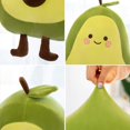 thumbnail image 3 of Christmas Stuff Avocado Plush Toys , Soft Novelty Food Shaped Throw Pillow, Cute Fruit Stuffed Doll is Gift for Girl Boy Friend, 3 of 3