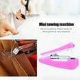 thumbnail image 4 of Er na Mini Sewing Machines Portable Needlework Hand-Held Devices Quick Repairs DIY Clothes Household Crafting Mending Handwork Tools, 4 of 14