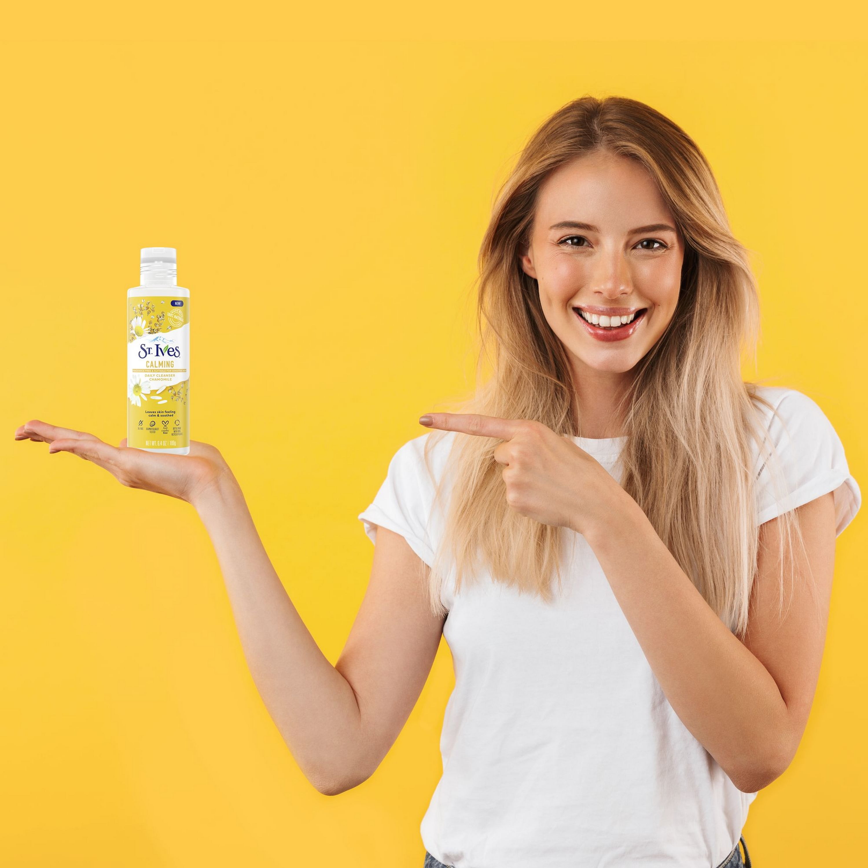 st ives calming cleanser