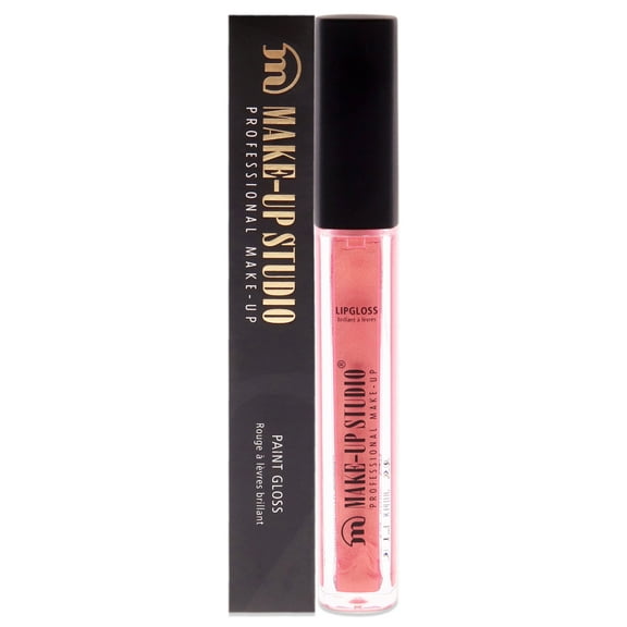 Make-Up Studio Paint Gloss, Liquid Lip Gloss, Golden Orange, 0.15 oz