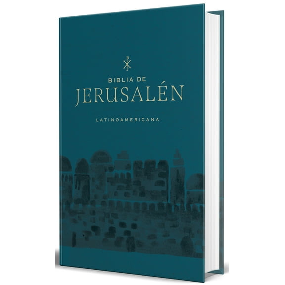 Biblia Católica Biblia de Jerusalén Latinoamericana, Tapa Dura Azul / Spanish Jerusalem Bible, Latinamerican Edition, Ha, (Hardcover)