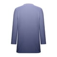thumbnail image 2 of Lmnyox Fuzzy Fleece Long Pullover for Women Oversized Long Sleeve Crew Neck Thermal Sweatshirts with Pocket, 2 of 5
