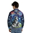 thumbnail image 5 of Happy New Year Alaskan Malamute Family Cheer Winter Midnight Firework All Over Print 3D Baseball Jacket Alaska Mal Dog Lovers Gifts Bomber Jacket Softball - 02025, 5 of 6