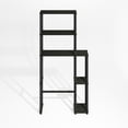 thumbnail image 5 of Furinno Turn-N-Tube Freestanding Over-The-Toilet Bathroom Shelves, Storage Rack with 5 Shelves, Black Espresso/Black, 5 of 6