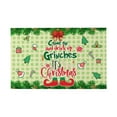 Christmas Grinch Doormat Outdoor Mat Front Door Carpet
