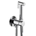 thumbnail image 1 of Queilt Hygienic shower kit with mixer round model Chrome, 1 of 3
