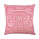 thumbnail image 5 of Fundas de almohada de primavera 45 * 45 cm Juego de 4 decoración de granja al aire libre Fundas de almohada para sofá Flor floral rosa Bicicleta Dulce decoración para el hogar, 5 of 5
