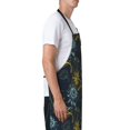 thumbnail image 3 of Lsque Sunflowers Waterproof Apron Chef Aprons for Men Heavy Duty Chemical Work Apron Extra Long Grilling Aprons with Adjustable Bib Apron, 3 of 9