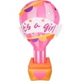 thumbnail image 2 of Fraser Hill Farm 10-Ft. Inflatable It's a Girl Balloon Sign with Lights | Outdoor Blow-Up Festive Decor for Baby Shower Celebration Party with Blower, Stakes, Ropes, and Storage Bag, 2 of 9