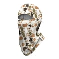 thumbnail image 2 of All-Over Print Scarf/Ski Mask – Windproof, UV Protection Balaclava for Men & Women, Breathable Stretch Balaclava Neck Gaiter, Moisture-Wicking Face Cover for Cycling, Running, Skiing & Outdoor Sports, 2 of 4