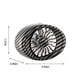 thumbnail image 3 of Ventilador de coche ajustable 360° con 3 velocidades y luces LED de colores | Ventilador silencioso con alimentación USB para coche y hogar | Ventilador multifunción con clip y 5 aspas, 3 of 9