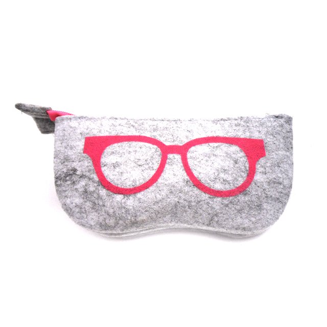 Bolso Rojo de 2 Piezas en Caja para Gafas, Estuche para Gafas Suave, Bolsa de Fieltro, Estuche para Lentes de Viaje portátil, para Almacenamiento con Cordón, Lentes, Cosméticos, Tarjetas, Bolígrafos, Llaves Rojo Verde MX-0129205FYD
