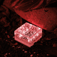 thumbnail image 3 of Paquete de 4 luces solares de ladrillo-Luces de cubo de hielo solar Luces de camino de paisaje Camino de jardín al aire libre Camino de patio, 3 of 5