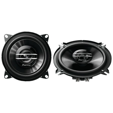 Pioneer - 4" 2-Way Car Speakers with Mica-Filled IMPP Cones (Pair) - Black