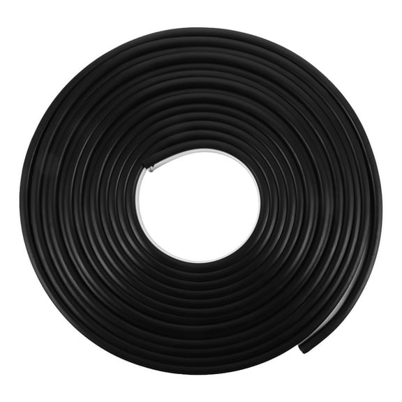 U Shaped Rubber Edge Trim 2pcs Peel and Stick Self Adhesive Furniture Molding for Wood Cabinet Countertop