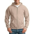 thumbnail image 2 of Men's Hoodies & Sweatshirts Zip Up Hoodie Full Zip Long Sleeve Pullover Sweatshirt with Pocket for Everyday Wear, 2 of 3