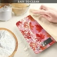 thumbnail image 6 of High Precision Digital Kitchen Scale Tempered Glass Food Scale Multifunction Scale Small Kitchen Appliances Red Maple Leaf Pattern, 6 of 7