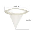 thumbnail image 2 of 400 Mesh Paint Filter Bag, 7.9" Dia Cone Shape Nylon Strainer for Filtering Paint, Gasoline, Fuel, Ink, 2 of 6