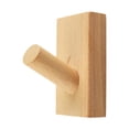 thumbnail image 4 of Soporte para caña de pescar montado en la pared, organizador de caña, fácil de instalar, soporte Horizontal ligero para caña de pescar en garaje , Madera, 4 of 9