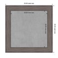 thumbnail image 4 of Amanti Art Country Barnwood Framed Magnetic Board 25 x 25 in., 4 of 7