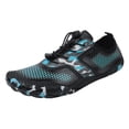 thumbnail image 5 of Rokment Hiking Barefoot Water Shoes for Women Men Beach Swim Pool River Quick Dry Athletic Wide Toe Outdoor Sport Kayaking Boating Rock Climbing Yoga Lake Diving Blue Size 6.5, 5 of 6
