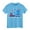 Light Blue@GC@, variant on CONZONE Toddler Boys Tshirts Cartoon Train Graphic Short Sleeve T-Shirt for Boys Crew Neck Lightweight Loose Fit Kids Spring Summer Tops