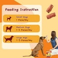 thumbnail image 6 of Jungle Calling Triple Flavor Rolls Dog Treats,Real Chicken Duck Beef Meat, Rawhide Free Dog Snacks, 6 of 10