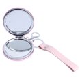 thumbnail image 3 of MasteelfCA 1Pc Portable Mini Mirror Keychain Pendant Mirror Folding Double-side Mirror, 3 of 8