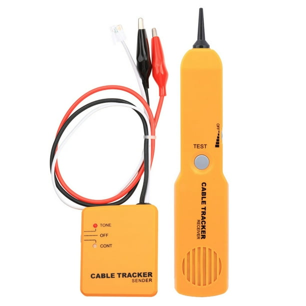 JShteea Diagnosticar El Rastreador Del Probador Del Cable Del La Red Del Rastreador Del Buscador La Línea Tono