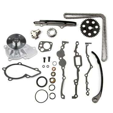 ECCPP Timing Chain Water Pump Kit Replacement for Nissan Pickup D21 240SX 2.4L 1989-1997