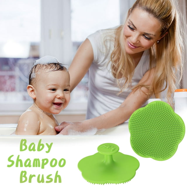 Boovnll Tool Kit, Baby Bath Brush, Baby Scalp Brush Soft Sensing Bath Brush Comfortable Newborn Scalp Bathing Tool, Tool Set, Home Essentials, Household Essentials