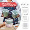 thumbnail image 2 of Recipientes de almacenamiento de alimentos Cambro 473 ml y 946 ml (juego de 20 piezas), 2 of 6