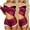 Red, variant on Women's Pajama Sets New Women's Nightgowns Pajamas Two Piece Silk Suspender Shorts Fashion Home Clothes Satin Underwear Pajama Suit Short Pajama Set for Women Black L New