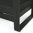 thumbnail image 4 of Negley Aluminum Outdoor 7 Seater Chat Set with Fire Pit, Black, Natural, and Dark Gray, 4 of 13