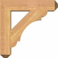 thumbnail image 3 of Ekena Millwork 4"W x 20"D x 20"H Balboa Traditional Rough Sawn Bracket, Douglas Fir, 3 of 4