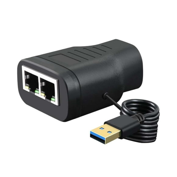 Adaptador divisor de red Macarena con Cable de alimentación USB