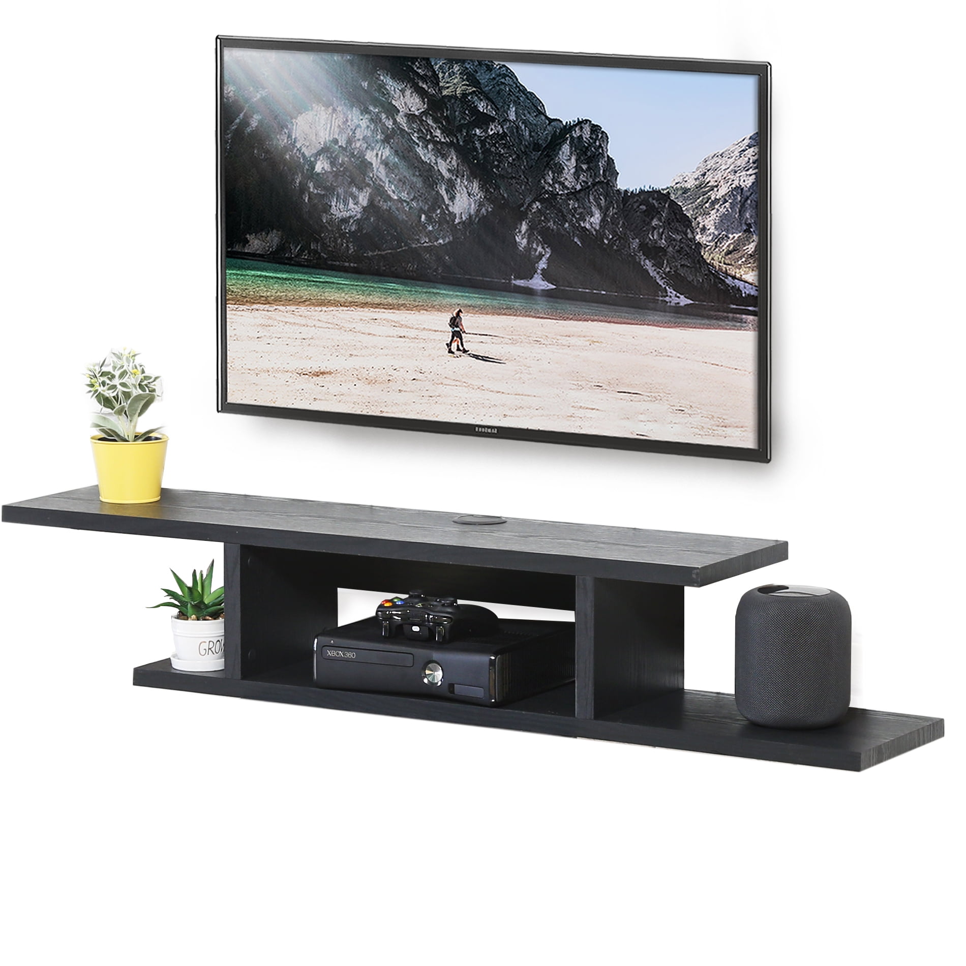 Buy Fitueyes Floating Tv Shelf Wall Mounted Media Console Entertainment