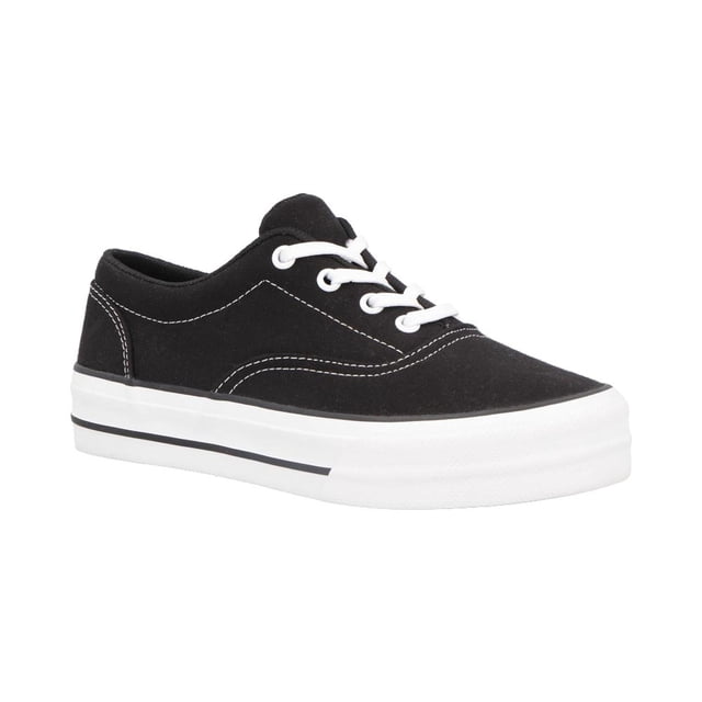 Tenis La Pag Mujer Comodos Caminar Urbanos Sport negro 25 LA PAG 20