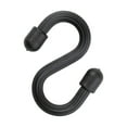thumbnail image 3 of Nite Ize Gear Tie Bendable S-Hook - Utility S-Hook for Hanging - Bendable Rubber Hook Cable - Strong Hook for Closets, Garages & More - Tough Rubber Shell with Flexible Wire - Black (4 Pack), 3 of 9