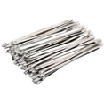 thumbnail image 2 of Cinchos de Alambre de Envoltura VentDepot WireInox20 40Pzas 20cm 4.6mm Plata Acero Inoxidable, 2 of 2