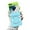 Green&Blue, variant on Magnetic Case for Samsung Galaxy Z Flip 5 Case Hinge Protection & Luxury Gradient Desgin, [Compatible with MagSafe] Full Body Anti-Scratch Slim Soft Rubber Shockproof Case, Green&Blue