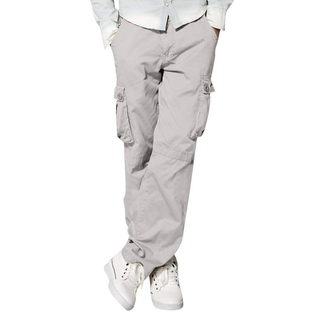 cllios Mens Cargo Pants Plus Size Work Pants Outdoor Work Trousers Classic Workout Cargo Pants Multi Pockets