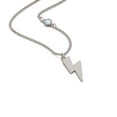 thumbnail image 2 of Lightning Bolt Charm Necklace with Gemstone, 2 of 6