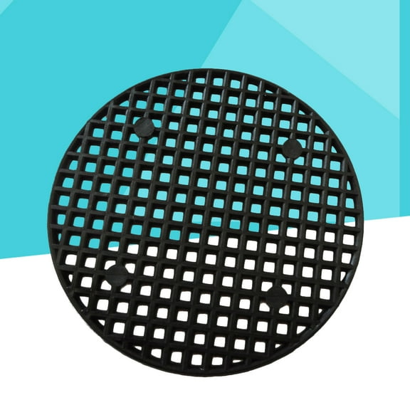 GOOHOCHY Pcs Drainage Mesh Garden Netting Pot Hole Pads Flower Black