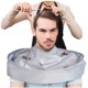 thumbnail image 1 of Bata de corte de pelo Delantal Capa de barbero Paraguas Capa de peluquería Tela 1 gris diámetro 60 cm JM, 1 of 4
