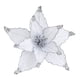 thumbnail image 5 of 1 corona de flores con purpurina para Navidad de 25 cm, adorno colgante para árbol de Navidad, para decoración de bodas, fiestas y el hogar, 5 of 5