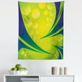 thumbnail image 1 of Brazil Tapestry, Vivid Vibrant Brazil Flag Colored Image Geometrical Details Art, Fabric Wall Hanging Decor for Bedroom Living Room Dorm, 5 Sizes, Pale Green and Dark Blue, by Ambesonne, 1 of 1